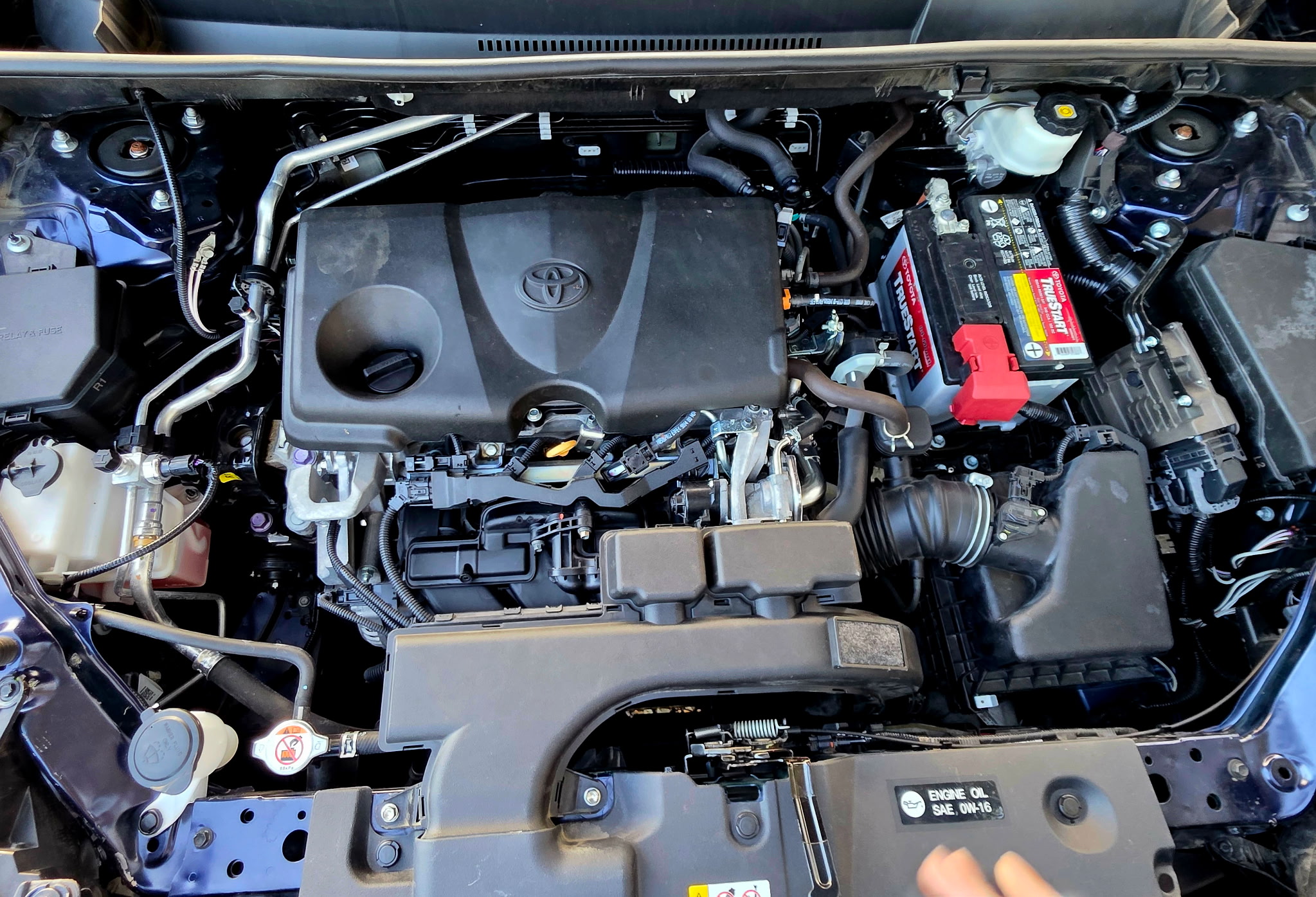 2019 Toyota RAV4 Limited engine compartment