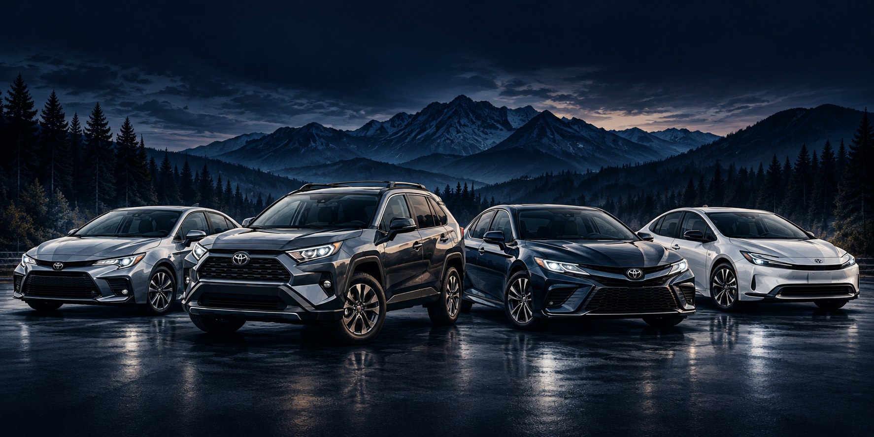 Toyota vehicle collection for current inventory